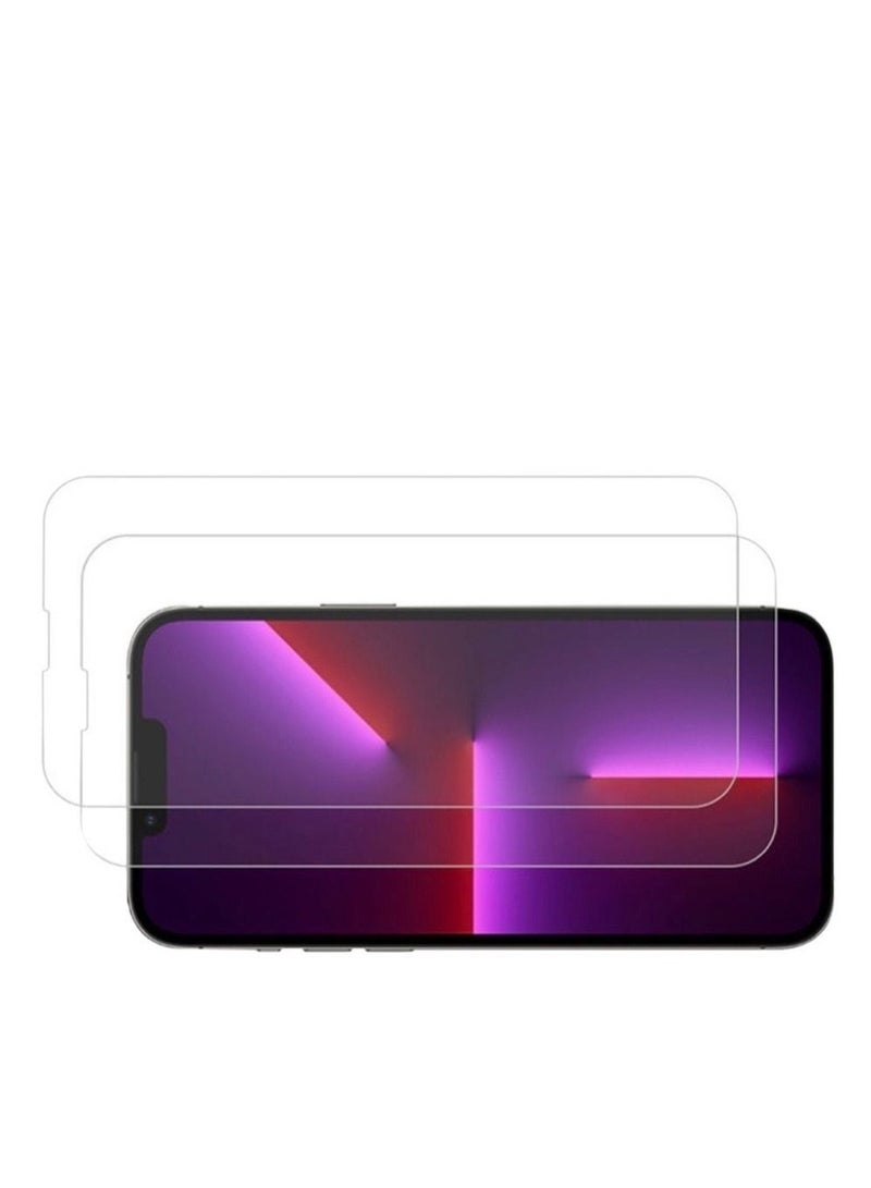 3in1 Magsafe Blue Cover And 2 Piece Tempered Glass Screen Protector With Camera Lens Protector For Apple Iphone 14Pro - Image 2