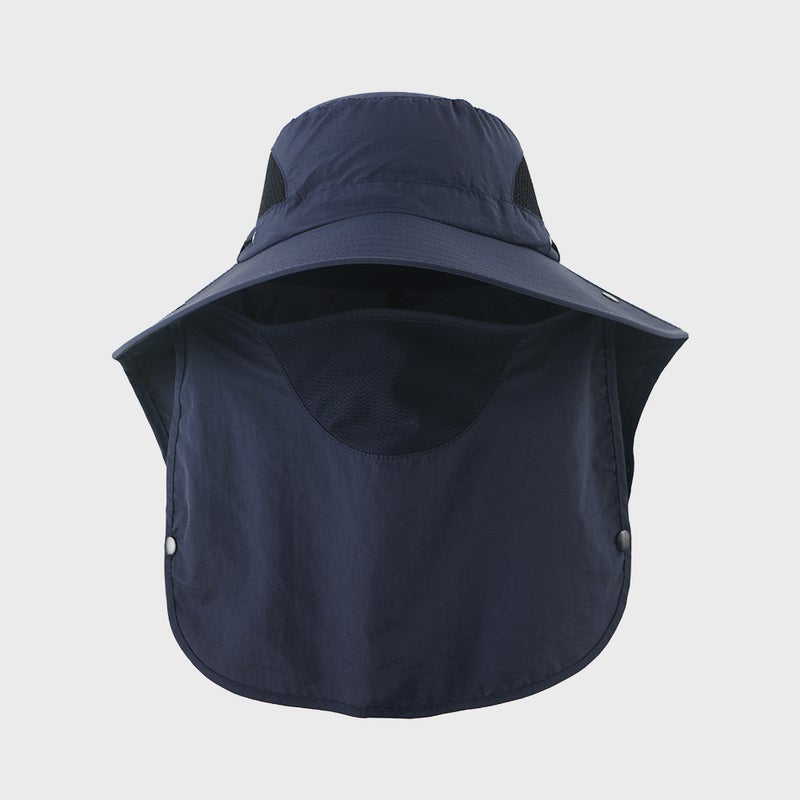 Glacier Cap Waterproof Fishing Hat Outdoor Sun Protection Cap For Summer Hiking Camping Fishing Glacier Unisex Army Green  - Image 4