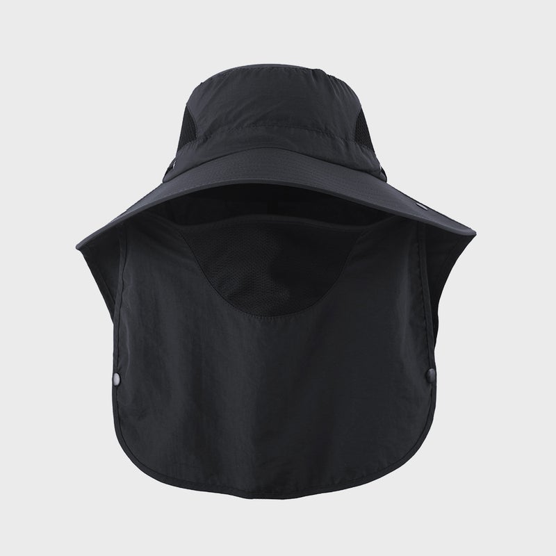 Glacier Cap Waterproof Fishing Hat Outdoor Sun Protection Cap For Summer Hiking Camping Fishing Glacier Unisex Army Green  - Image 5