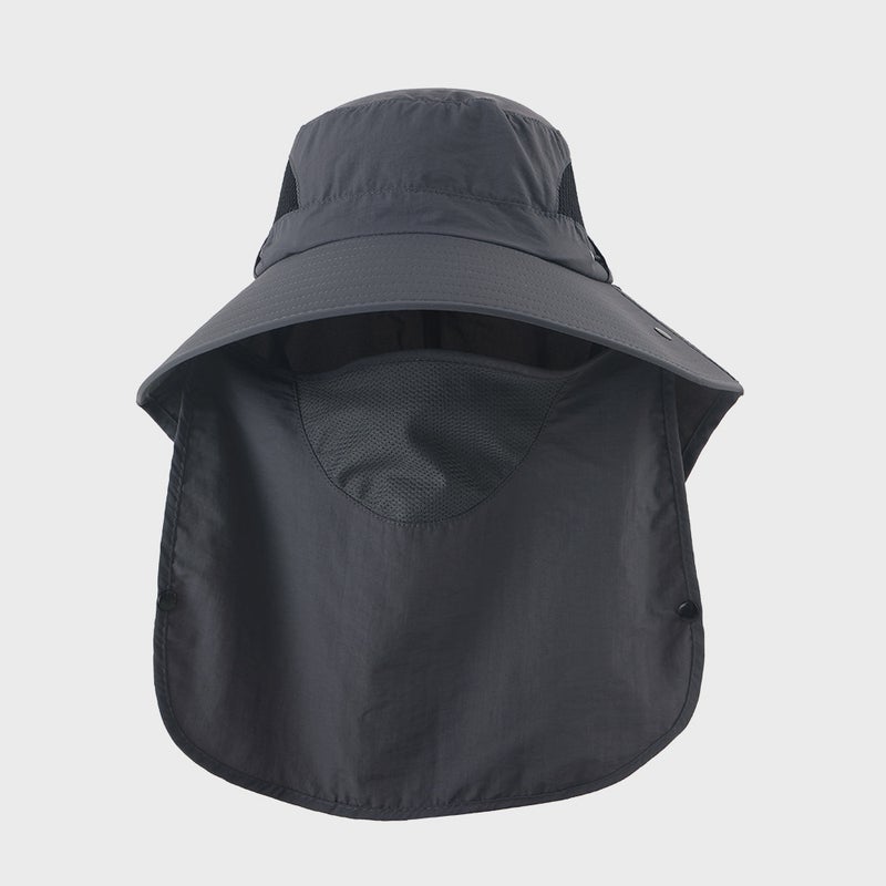Glacier Cap Waterproof Fishing Hat Outdoor Sun Protection Cap For Summer Hiking Camping Fishing Glacier Unisex Army Green  - Image 3