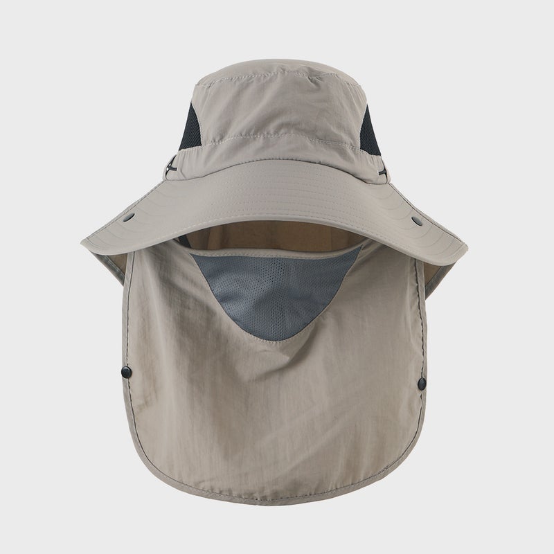 Glacier Cap Waterproof Fishing Hat Outdoor Sun Protection Cap For Summer Hiking Camping Fishing Glacier Unisex Army Green  - Image 2