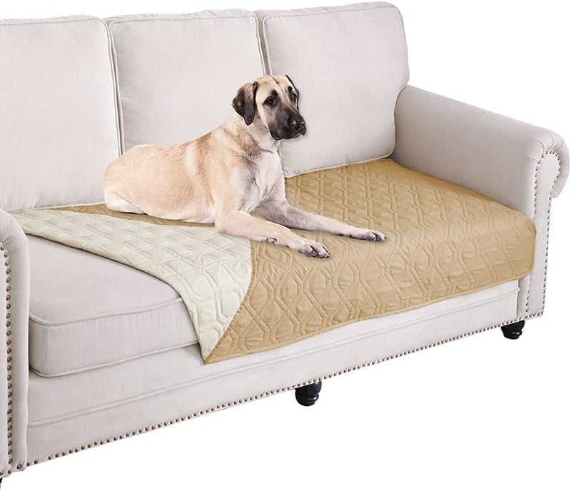 Ameritex Waterproof Dog Bed Cover Pet Blanket for Furniture Bed Couch Sofa Reversible - Image 1