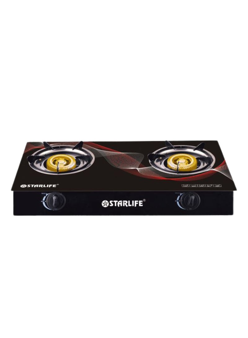 STARLIFE 2 BURNER GLASS  GAS STOVE - Image 2