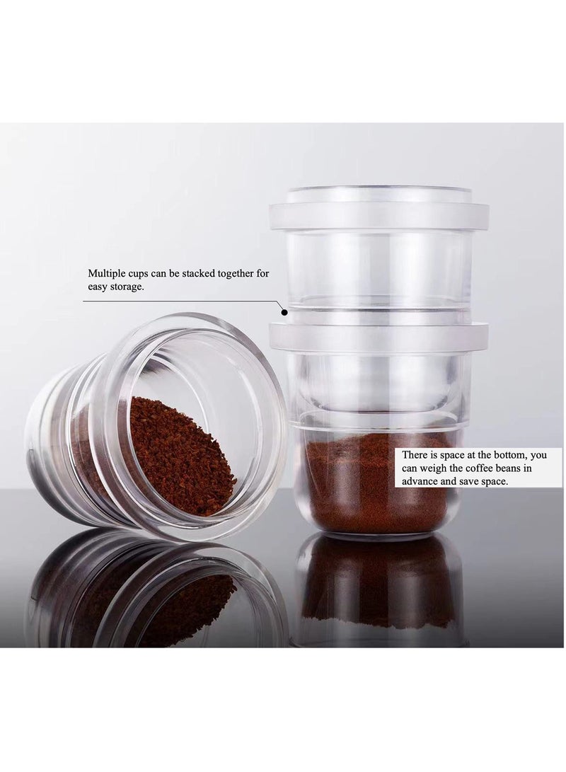 SYOSI كوب قياس قهوة 58 مم، SYOSI، كوب قياس إسبريسو، ملحقات ماكينة إسبريسو، متوافق مع فلاتر بورتافيلتر 58 مم - Image 5