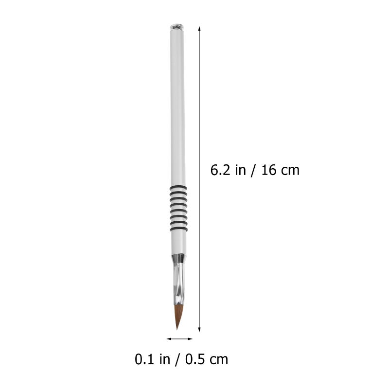 2 pcs Nail Art Carving Pen Brush Practical Nail Art Drawing Pen Manicure Supply - Image 2