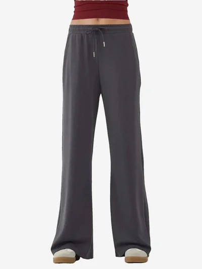 HICCUP Soft Modal Touch Wide Leg Sweatpants