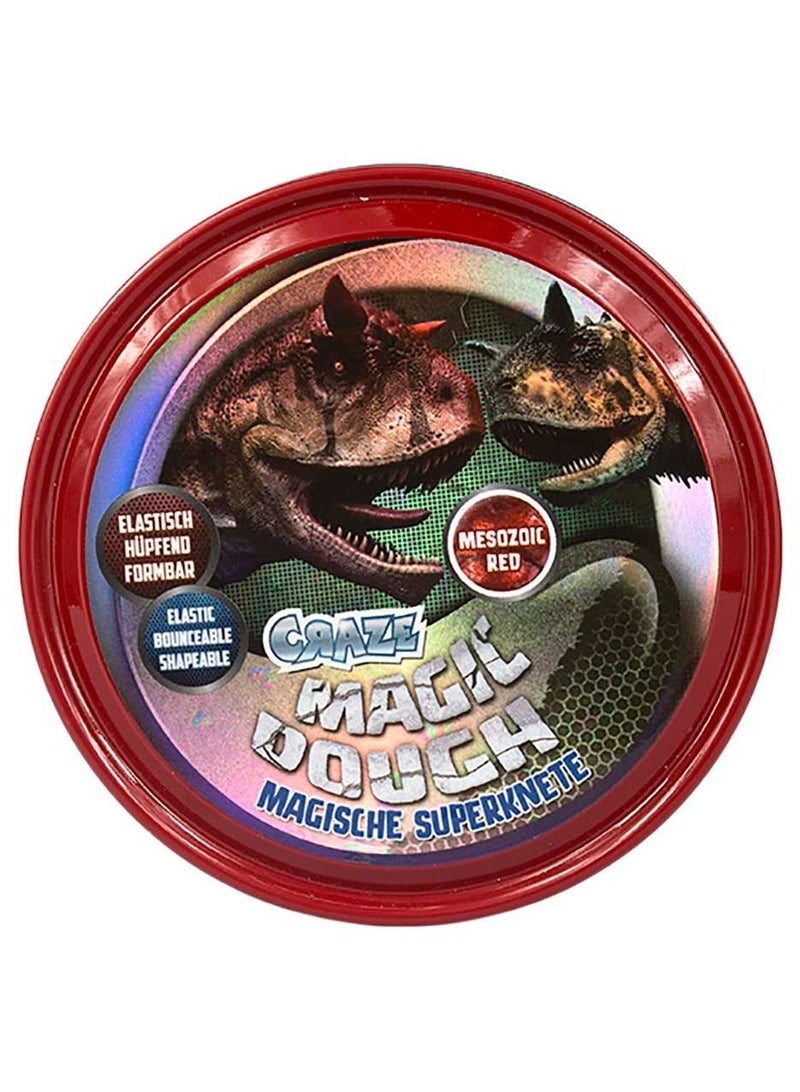 CRAZE Magic Dough Mesozoic Red 80g - Image 1