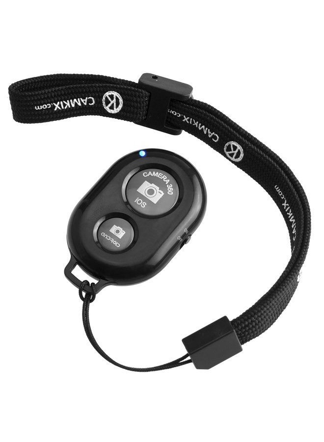 CamKix Camera Shutter Remote Control with Bluetooth Wireless Technology - Create Amazing Photos and Videos Hands-Free - Works with Most Smartphones and Tablets (iOS and Android) - Image 1