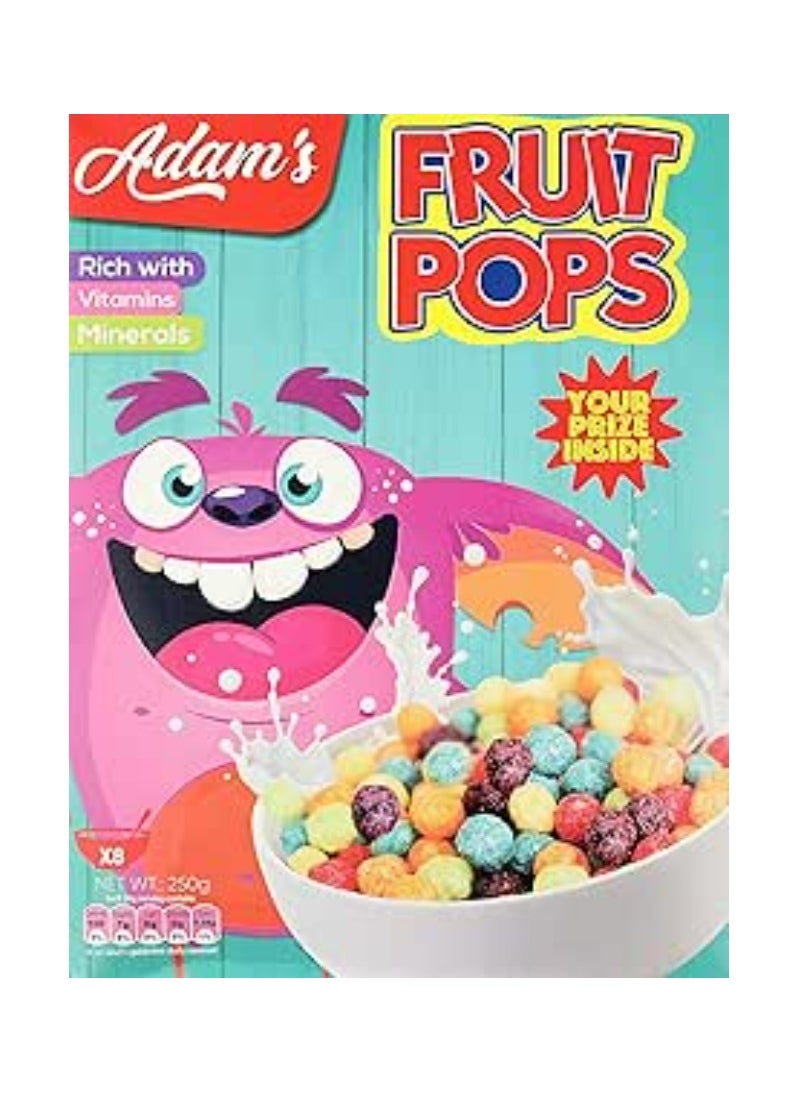 ADAMS Fruit Pops Cereal - 250 grams 