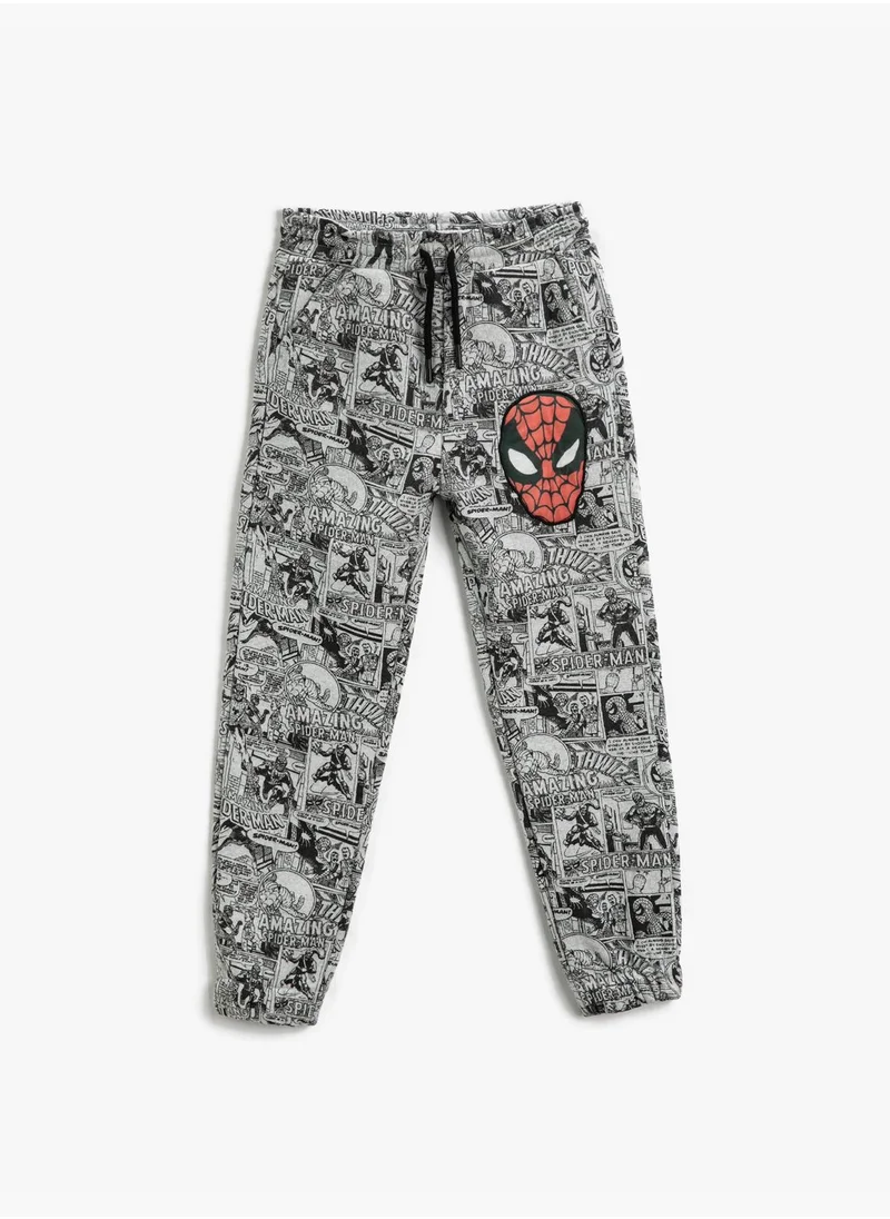 كوتون Spider Man Printed Licensed Sweatpants