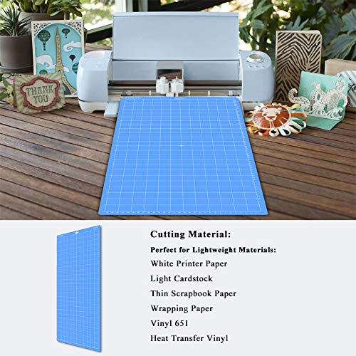 EVISWIY 4PCS 12x24 Mats Compitable with Maker 3/Maker Explore Air 2/Air/One with Blades StandardGrip/LightGrip/StrongGrip/FrabricGrip Multiple Green Blue Purple Pink Cricket Long Large Cutting Mats - Image 3