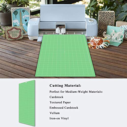 EVISWIY 4PCS 12x24 Mats Compitable with Maker 3/Maker Explore Air 2/Air/One with Blades StandardGrip/LightGrip/StrongGrip/FrabricGrip Multiple Green Blue Purple Pink Cricket Long Large Cutting Mats - Image 2