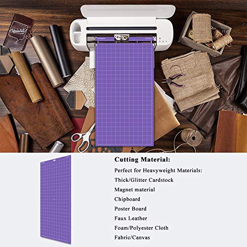 EVISWIY 4PCS 12x24 Mats Compitable with Maker 3/Maker Explore Air 2/Air/One with Blades StandardGrip/LightGrip/StrongGrip/FrabricGrip Multiple Green Blue Purple Pink Cricket Long Large Cutting Mats - Image 5