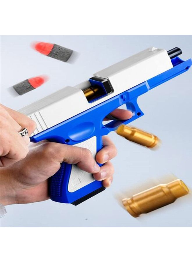 Colorful Soft Bullets & Pull Back Action Gun for Children