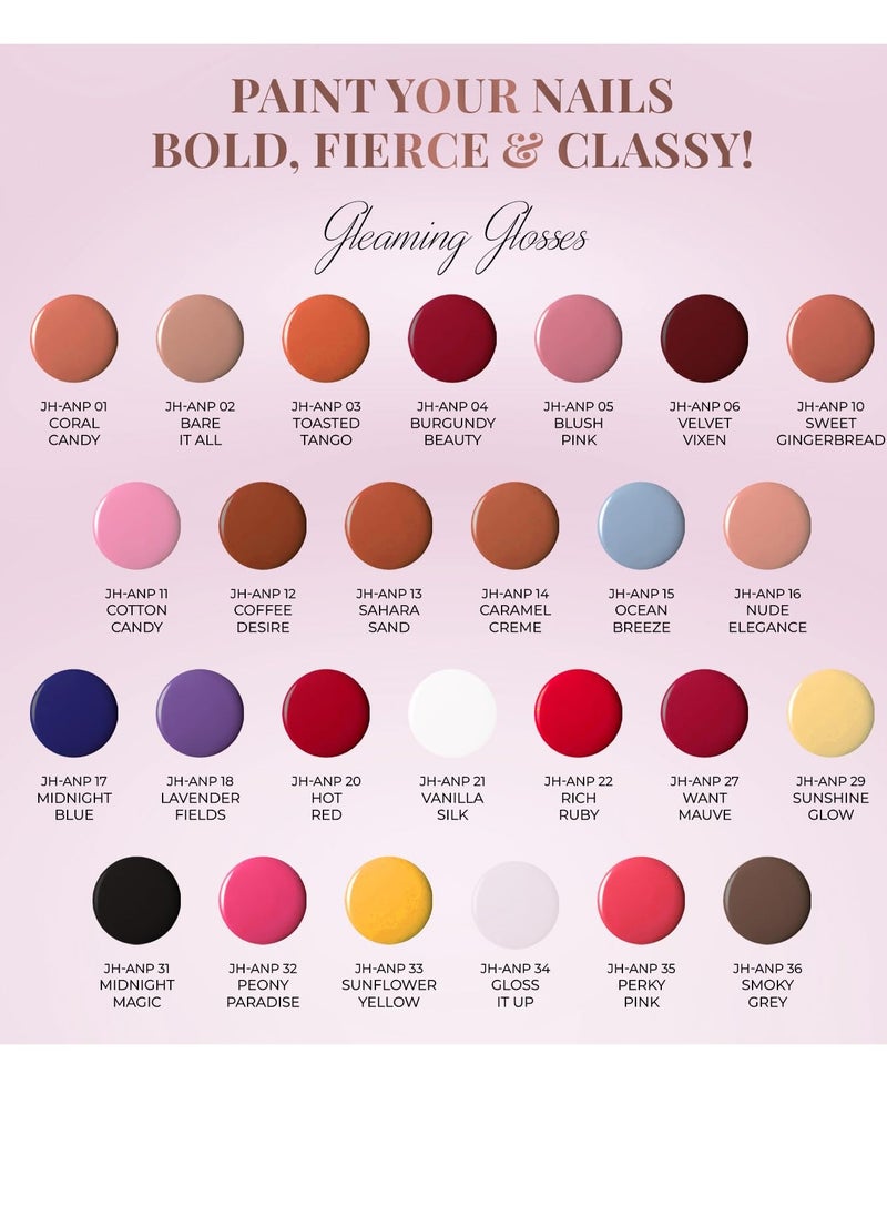 Just Herbs Just Herbs Nail Polish 12 COLOUR Cotton Candy  - Image 2