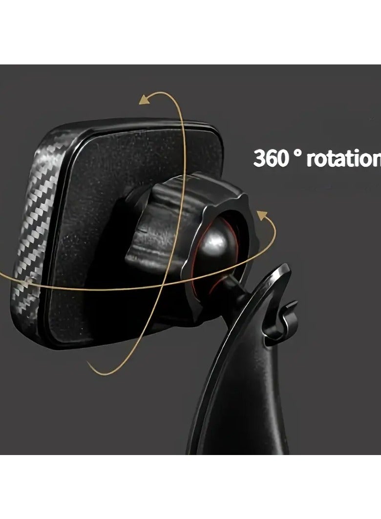 DUSALA Car Mobile Phone Holder - In-Car Magnetic Adhesive Navigation Mount with Super Strong Magnet, Dashboard Stick-On Mobile Phone Holder, Powerful Adhesive Installation, Compatible for iPhone, for Samsung, and Other Smartphones - Image 4