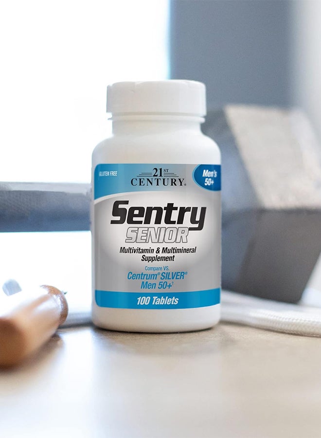 21st Century Sentry Senior Men Plus Tablets, 100 Count - Image 5