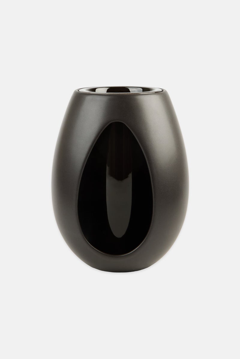 Kahler Kokong Vase With Cylinder 22 H cm, Brown  - Image 2