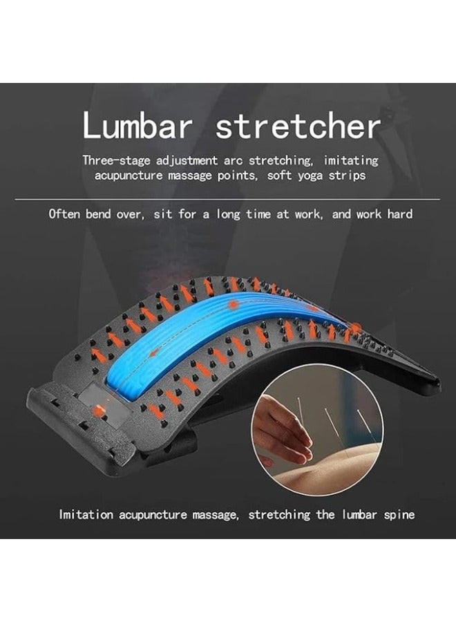 Lumbar Soothing Corrector, Muscle Stretching, Comfortable Massager, Home Back Support Massage Tools - Image 3
