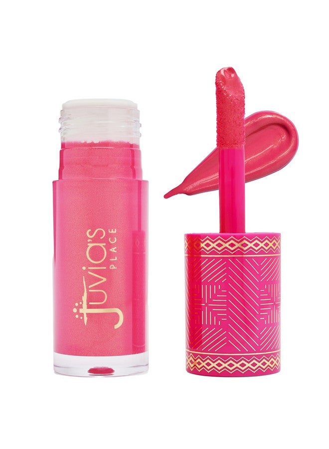 Juvia's Place Blushed Liquid Blush Lighter Pink Lady Glow - Liquid Blush for Cheeks with Luminous Glow, Long-Wearing, Buildable & Highly-Pigmented Makeup, Easy to Blend - Image 1