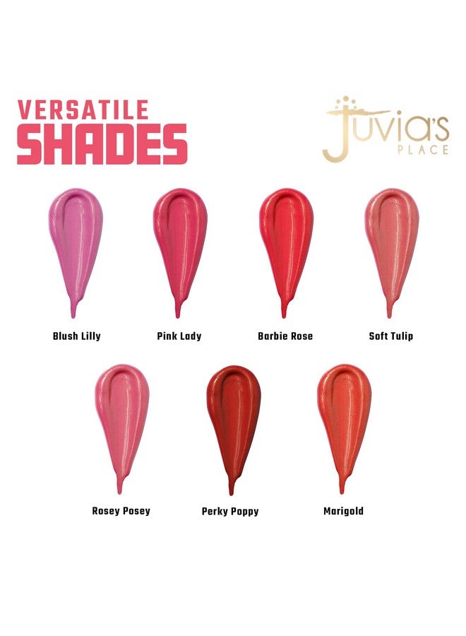 Juvia's Place Blushed Liquid Blush Lighter Pink Lady Glow - Liquid Blush for Cheeks with Luminous Glow, Long-Wearing, Buildable & Highly-Pigmented Makeup, Easy to Blend - Image 3