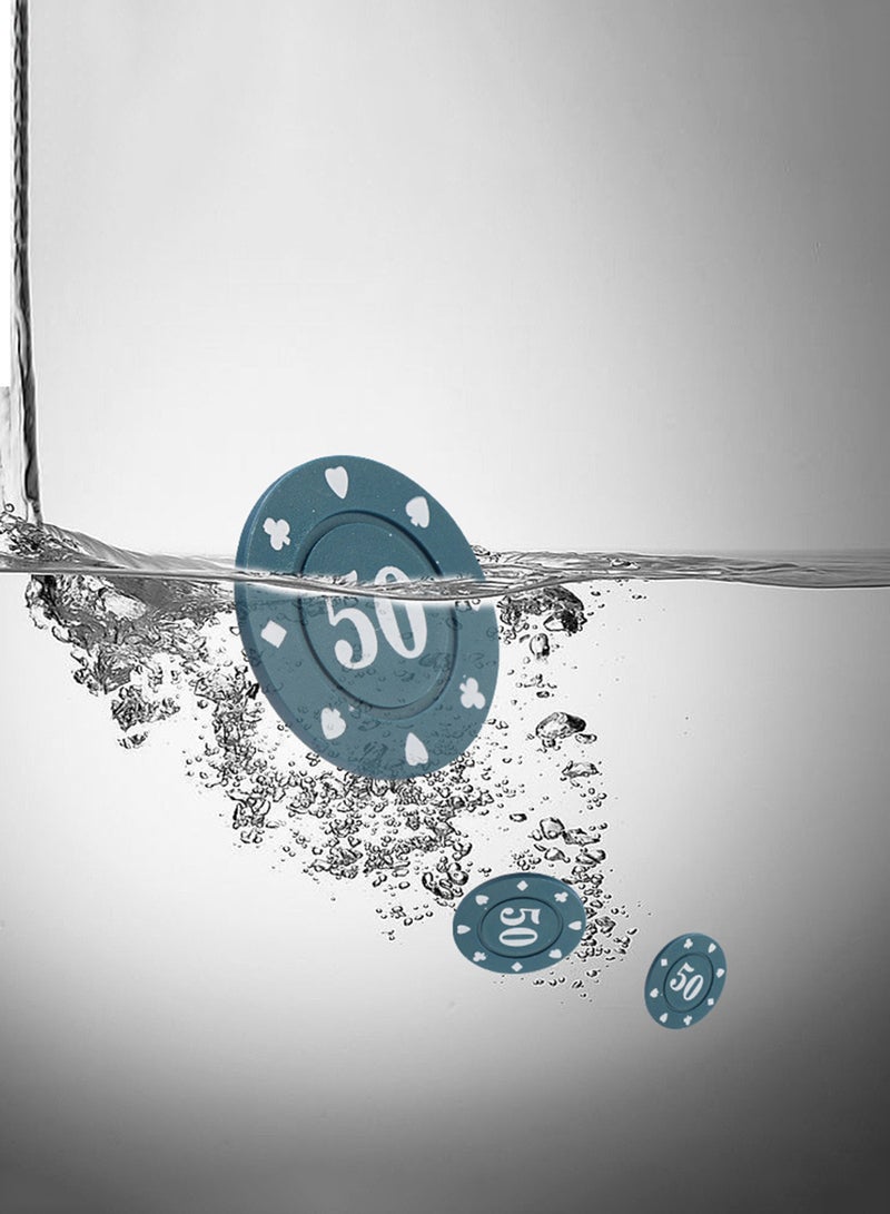 Round Chip Set 100pcs / Box, Round Chips, Plastic Counting Chips for Crafts Decoration, Plastic Counting Chips for Math - Image 5