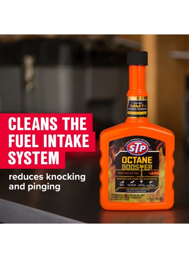 STP Octane Booster 354ML – Fuel Additive for Cars & Bikes, Boosts Octane, Improves Engine Performance, Reduces Knocking & Pinging, Enhances Acceleration & Fuel Efficiency - Image 3
