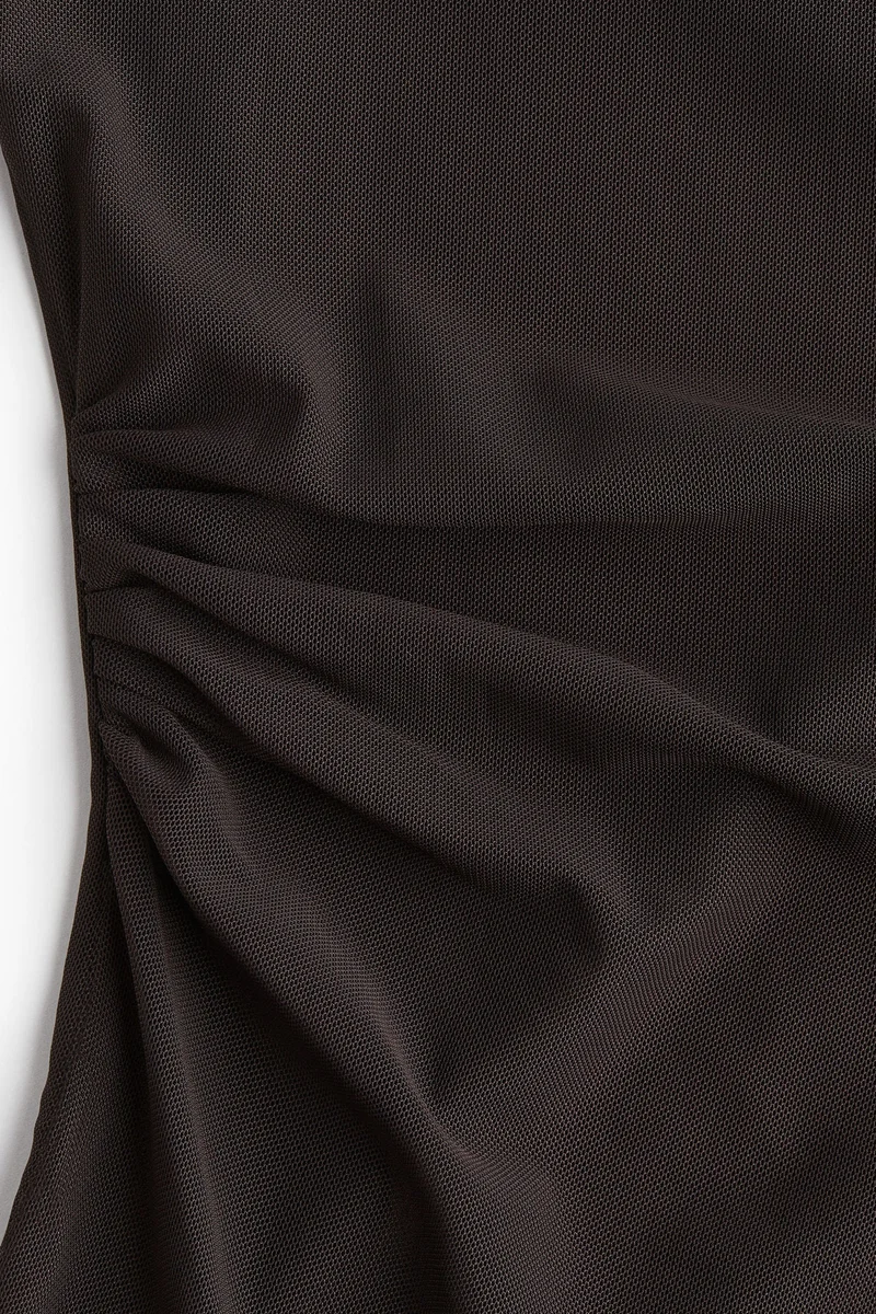 H&M Draped mesh dress