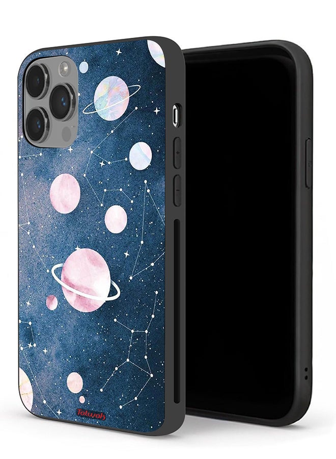 Tolwak Apple iPhone 14 Pro Protective Case Space Art - Image 1