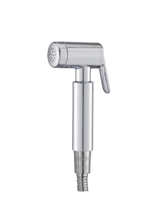 Corrosion Resistance Hassle-Free Adjustable Shattaf Set Chrome 55 x 220 x 150 cm MU-3103