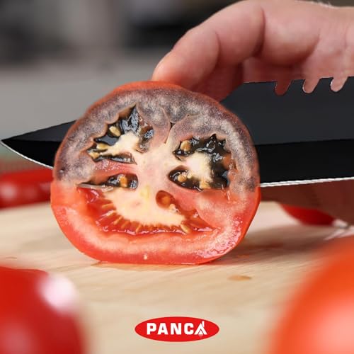 PANCA Kitchen Knife/Utility Knife With Cover for Kitchen And Home (Black, Set of 1) - Image 3