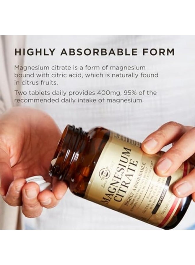 سولجر علبة مكمل غذائي مغنيسيوم سترات تحتوي 120 قرص - Image 3