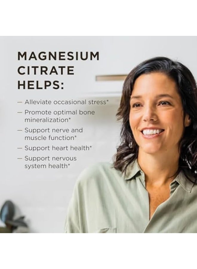 سولجر علبة مكمل غذائي مغنيسيوم سترات تحتوي 120 قرص - Image 4