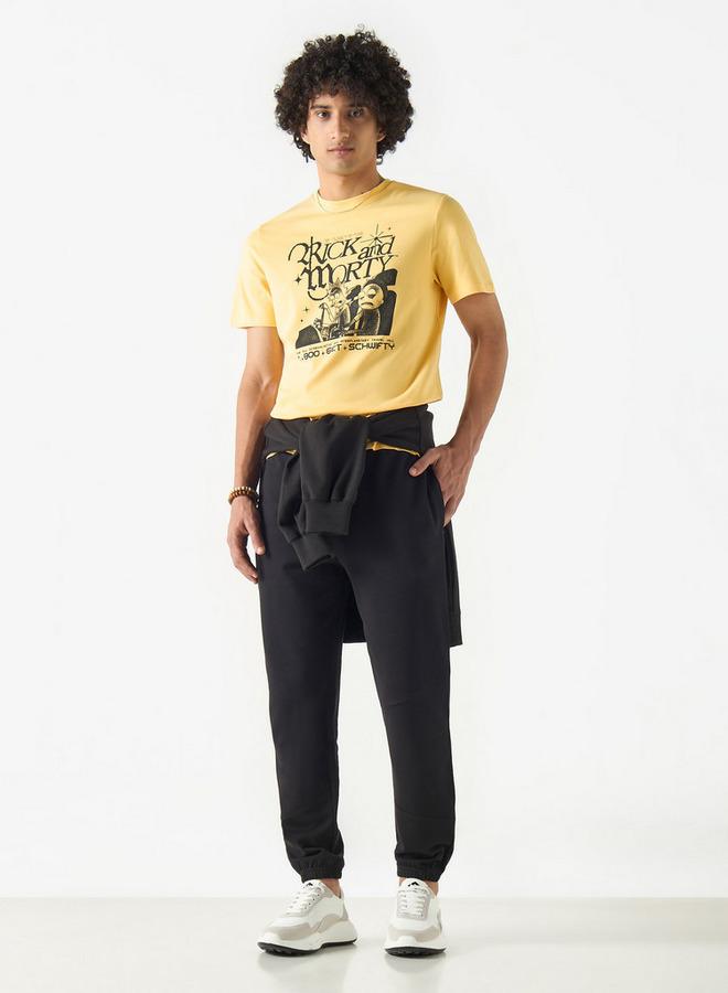 اس بي كاركترز تيشيرت بأكمام قصيرة وطبعات جرافيك - Image 2