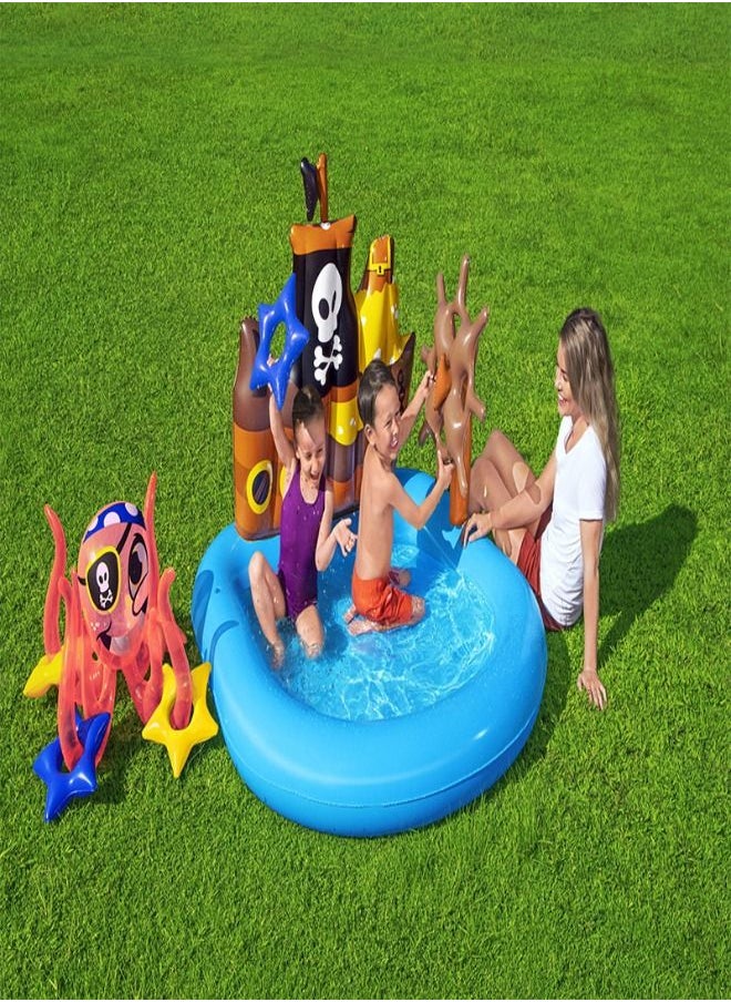 Bestway - Bestway Inflatable Shipe Play Center Pool 140X130X104Cm 26-52211 - Image 1