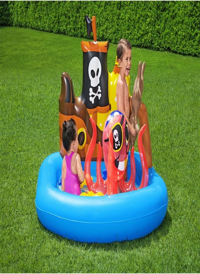 Bestway - Bestway Inflatable Shipe Play Center Pool 140X130X104Cm 26-52211 - Image 1