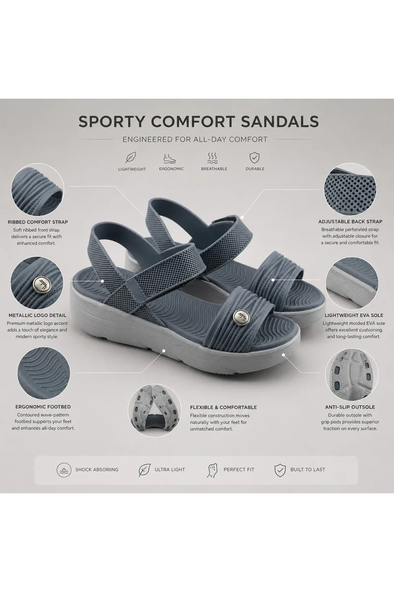 Feet First Casual Everyday Comfort Sandals