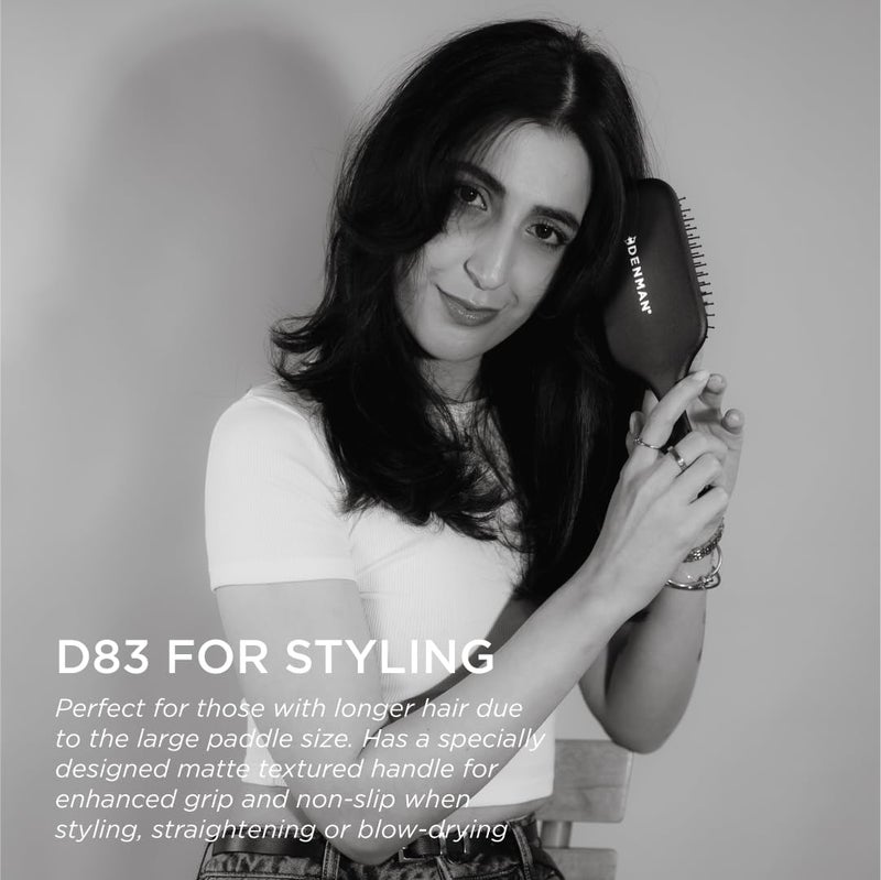 Denman D83 Large Paddle Hair Brush for Gentle Styling and Rapid Blow-Drying - Image 5