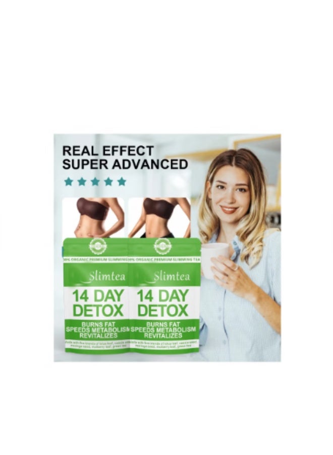 Wins Town 14-Day Organic Weight Loss Tea: Promotes Fat Digestion and Absorption, Aids Bowel Movement, Supports Stomach Health, Helps Digestion, Reduces Accumulation of Abdominal Fat - Image 4