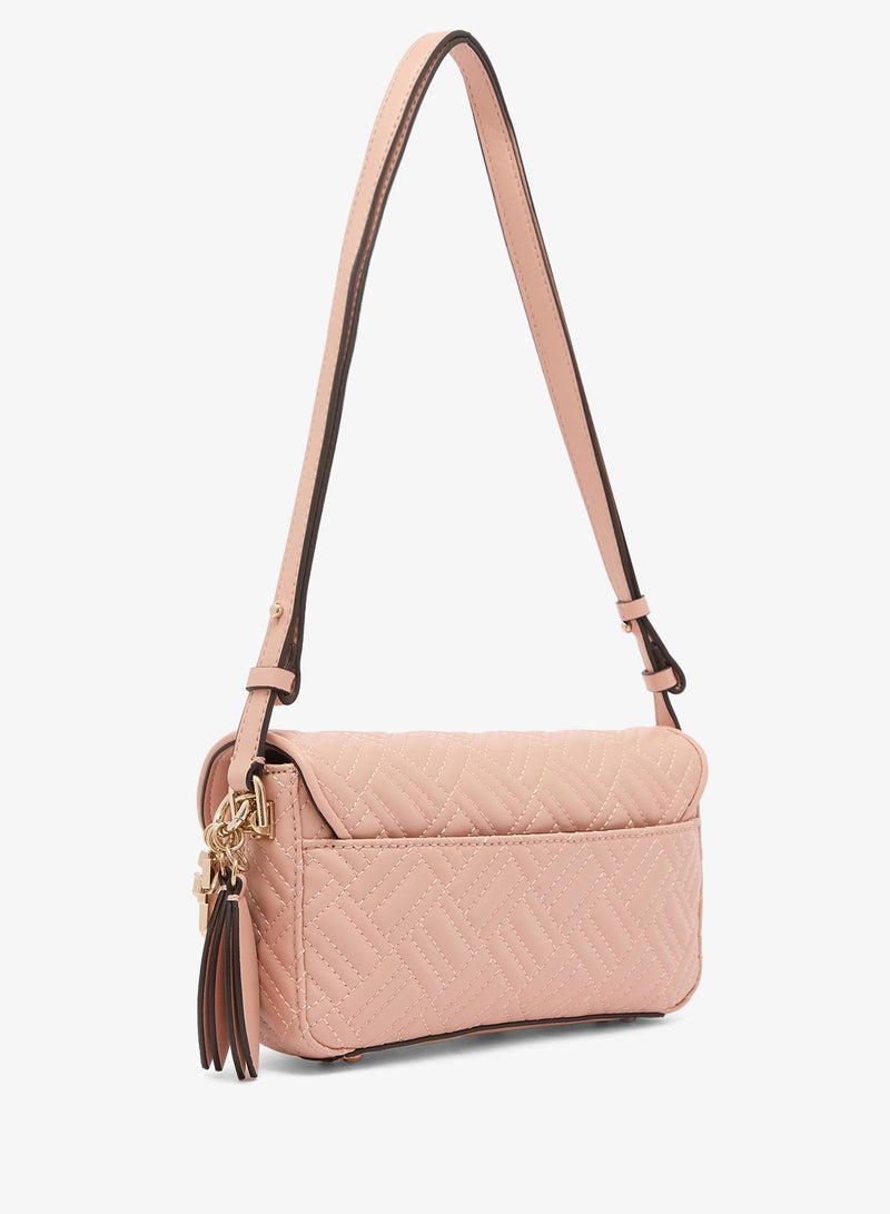 GUESS Sally Convertible Flap Over Crossbody Bag - Image 2