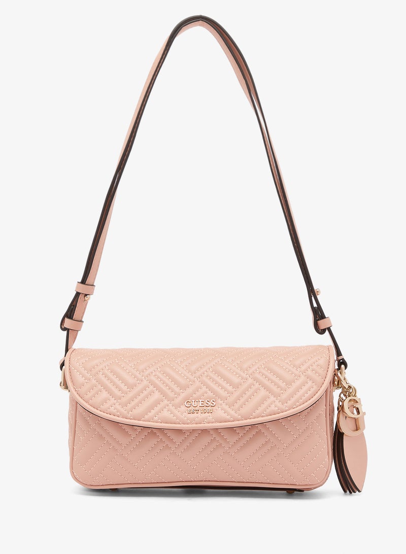 GUESS Sally Convertible Flap Over Crossbody Bag - Image 1