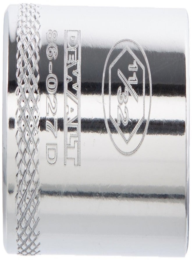 DEWALT DWMT86027OSP 6 Point 1/4'' Drive Socket 11/32'' SAE - Image 2