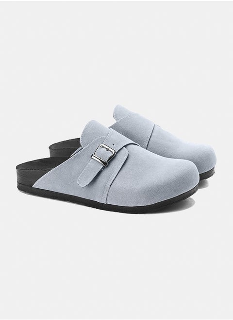 Foldover Buckle Clogs