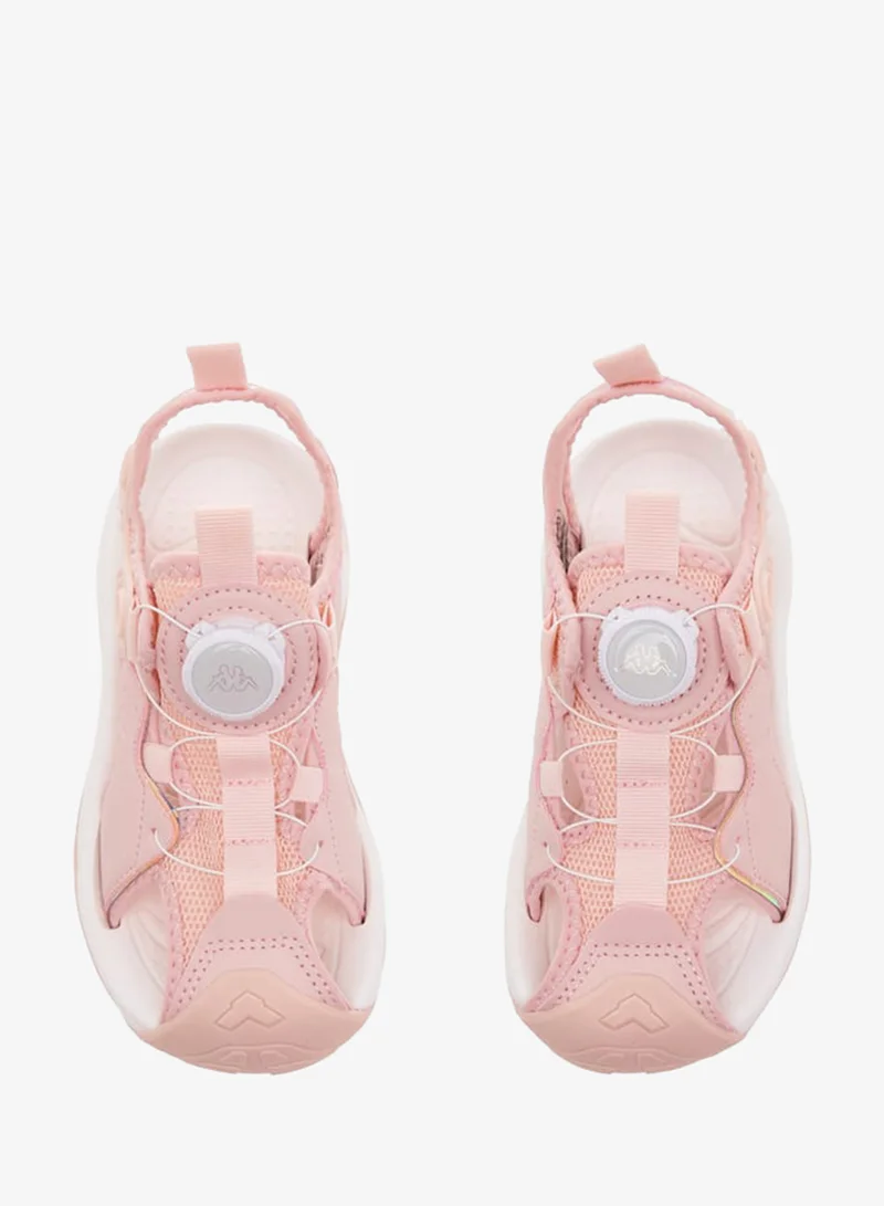 Kappa Girls' Textured Sandals with Rotating Buckle Closure