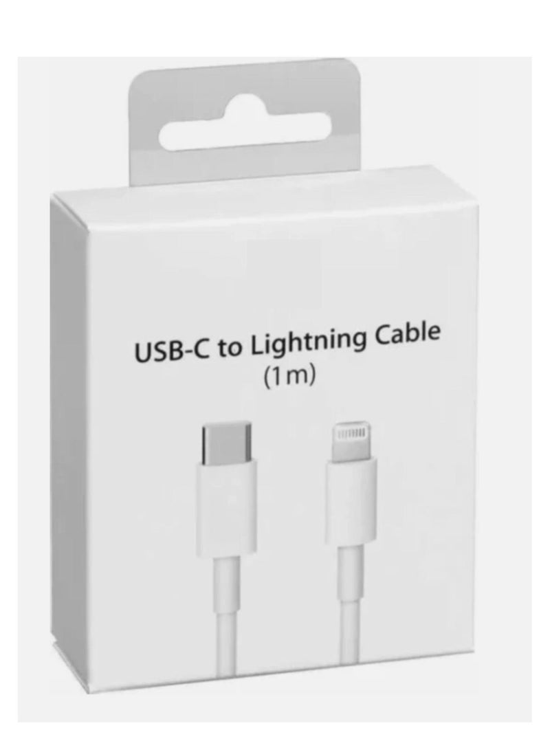 Charger Cable 1M USB C to Lightning Cable Fast Charging Power PD 20W