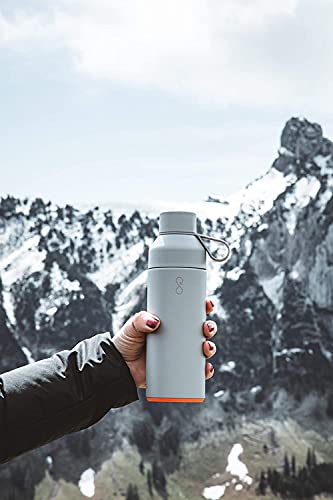 Ocean Bottle Original 17 oz | Stainless Steel Water Bottle | Reusable & Sustainable | Keeps Drinks Cold & Hot | Eco Friendly Gift (Rock Grey) - Image 2