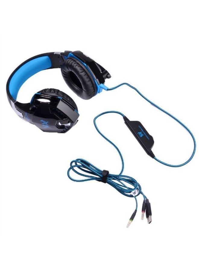KOTION EACH Stereo Over-Ear Wired Gaming Headphone With Microphone For PS4/PS5/XOne/XSeries/NSwitch/PC - Image 2
