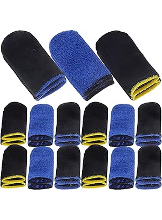 Breathable Finger Sleeves 30 Pairs Sweat Gaming Protectors For Mobile Devices - Image 1