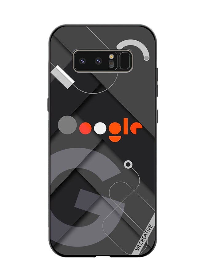 VR CREATIVE Protective Case Cover For Samsung Galaxy Note 8 Google Design Multicolour - Image 1