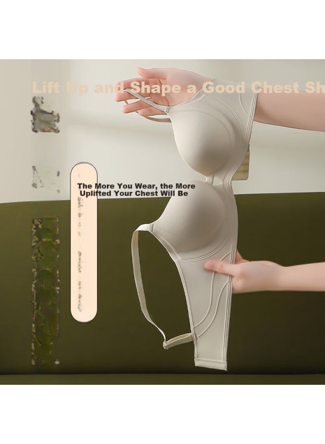 Finseech Lift And Push-up Seamless Bra For Small Shaping And Enhancing, Light Skin Color, XL - Image 3